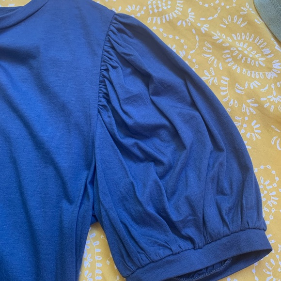 NWT blue blouse. Loft. Very soft material - Picture 4 of 4